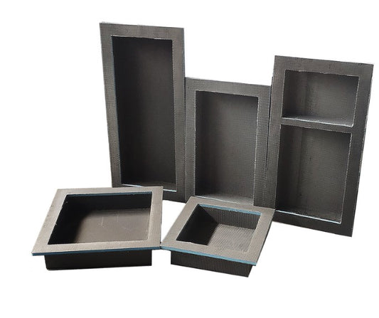 Blue Board Shower Niches 100% Waterproof,  HCFC-FREE XPS Foam, Choose Size!