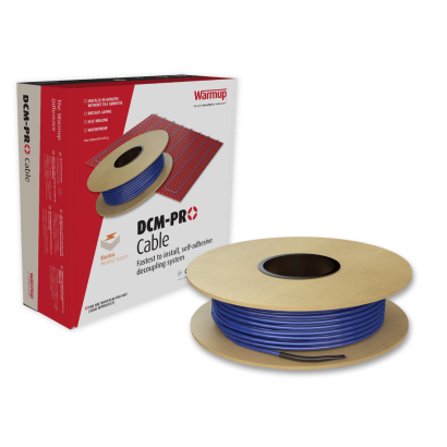 Warmup 5 Sq Ft Electric Heating Cable 120v 65W, 0.6A DCM-PRO 17'