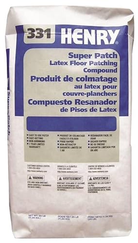 Henry 331 Super Patch Floor Patching Compand 25 lb Bag – Fast Lane Tile ...