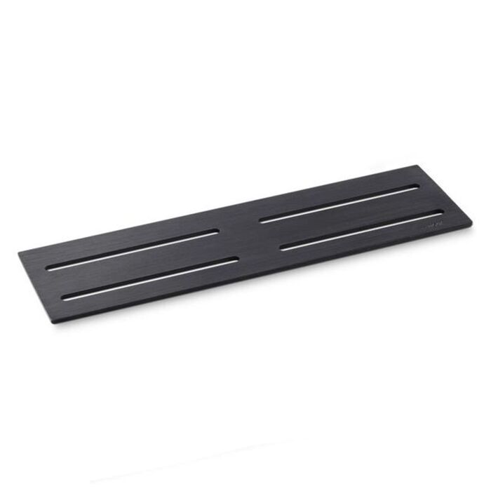 Wedi Premium Niche Shelf - Matte Black - Stainless Steel