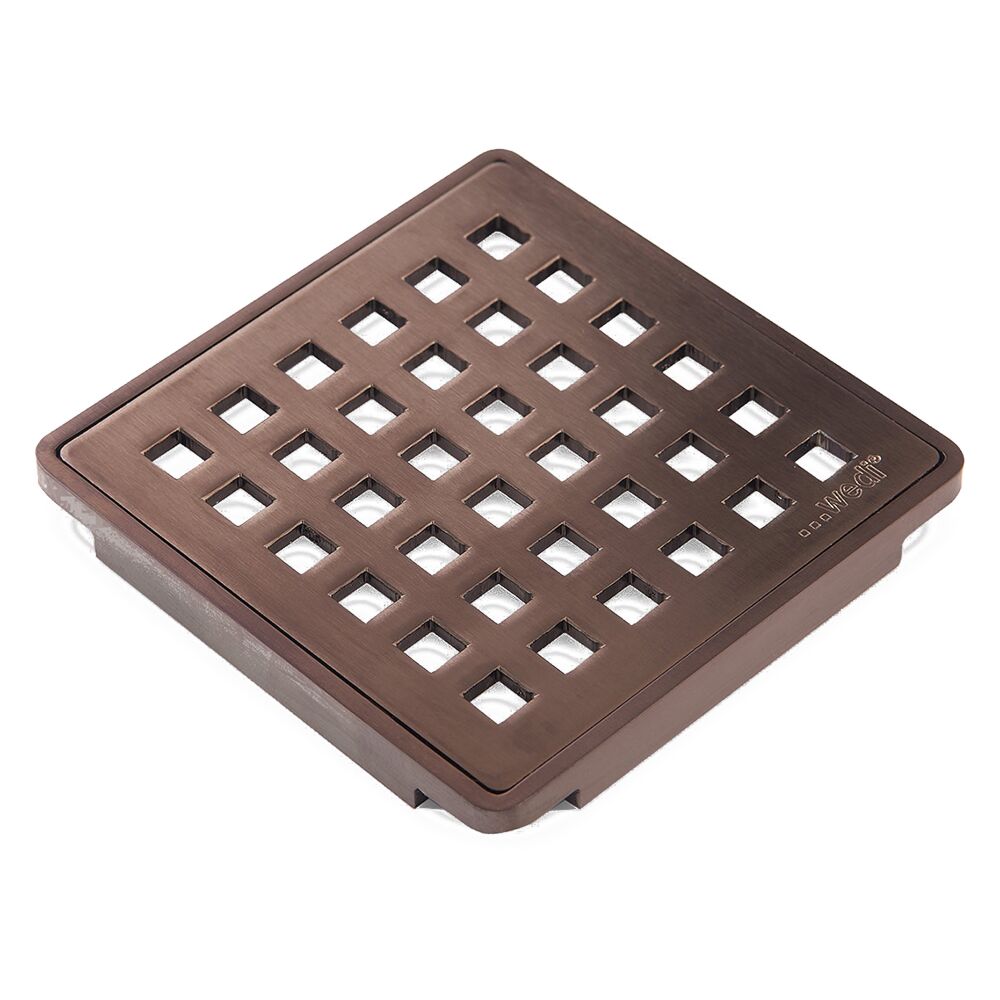 Wedi Fundo Drain Cover Set - 4" x 4"