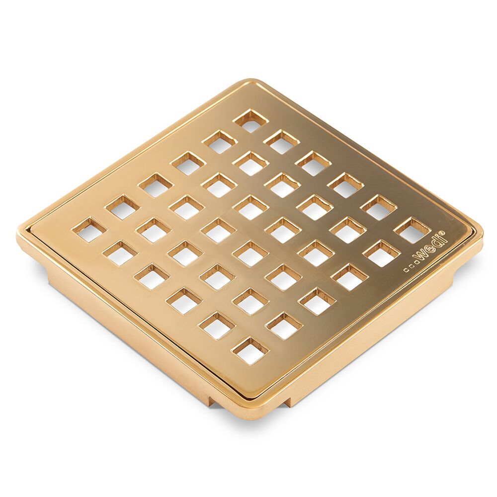 Wedi Fundo Drain Cover Set - 4" x 4"